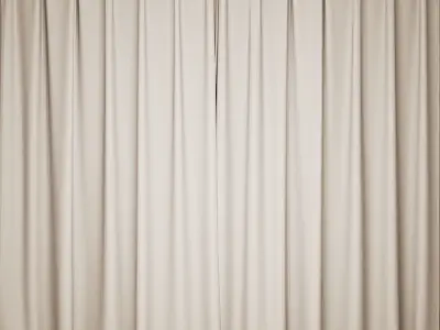 CurtansSet-01 Free 3D model