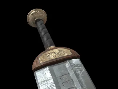 Gladius sword 3D model