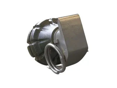 Mk-2 Frag grenade 3D model
