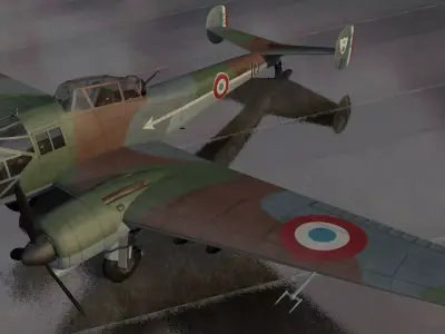 Potez 63-11 3D model
