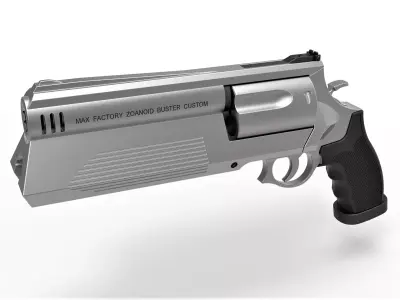 Zoanoid Buster revolver from the Guyver 3D model