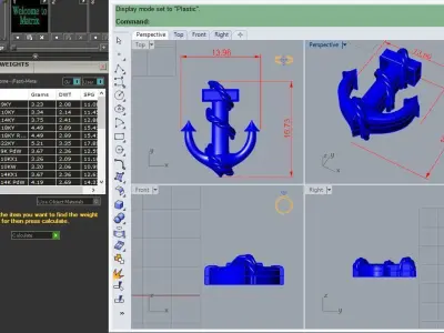 PECHE PENDENT Free 3D print model