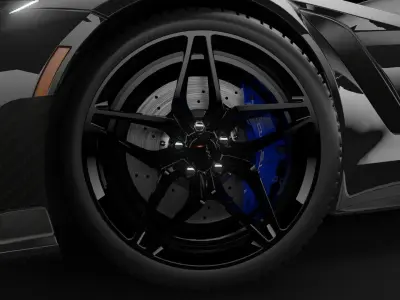2018 Chevrolet Corvette C7 ZR1 Free 3D model