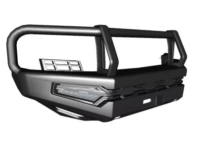 Bumper Front Bull Ball ARB For Toyota LC300 3D model