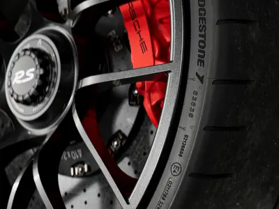 Bridgestone Potenza Race 305 30 ZR20 3D model