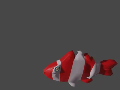 FISH NEMO  Low-poly 3D model