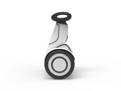 Ninebot S Plus Low-poly 3D model