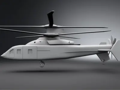 Defiant X Scale Model 3D print model