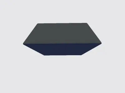 Military Head Components Button Low-poly 3D model