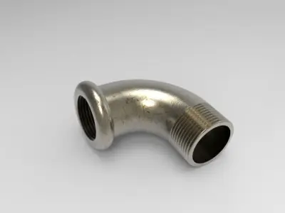 Raccordo a gomito junction 3D model