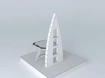 STOL church Free 3D model