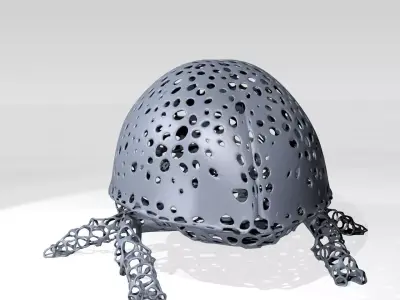 Ladybird Voronoi 3D model