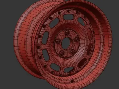 Rotiform BKK 2 piece wheel  3D model