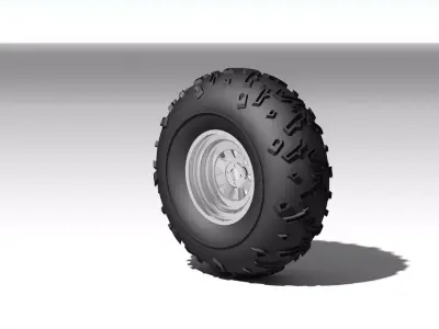 kigs tire Free 3D model