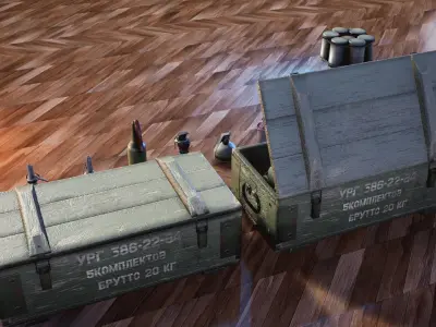 Ultimate Grenade Pack  10 Assets Low-poly 3D model