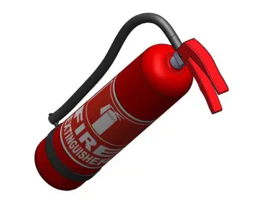 Fire extinguisher Free 3D print model