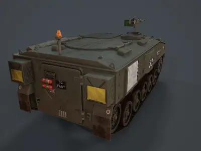 FV432 APC Low-poly 3D model