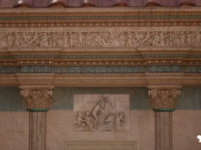 Neptune Roman Bath Low-poly 3D model