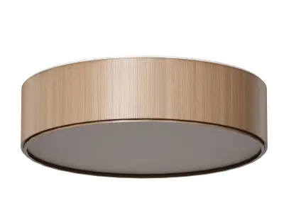 Troupe Round Pine Coffee Table Crate and Barrel 3D model