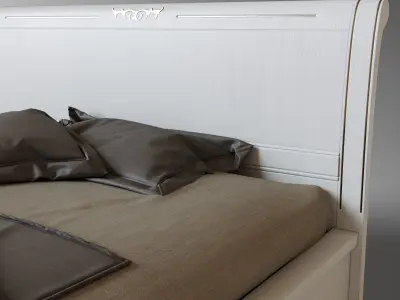 Bed Knaja Free 3D model