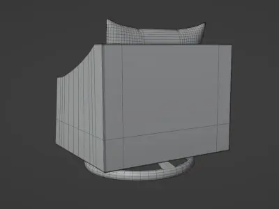 Modern Arm Chair 3D model purchase