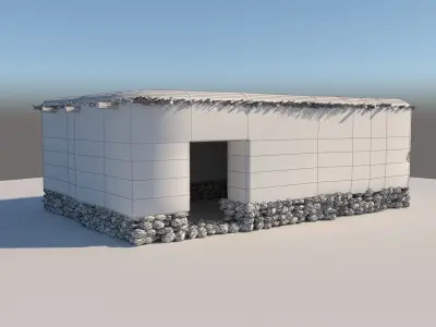 Neolithic structure 2 3D model