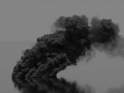 Rising Smoke 3D model