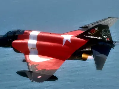 F4 Phantom 2 Turkey-With Cockpit-Fully Rigged-High Resolution Low-poly 3D model