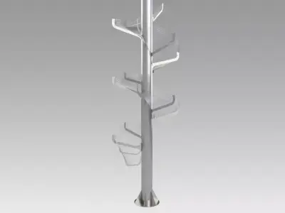 Gravitational descent 3D model