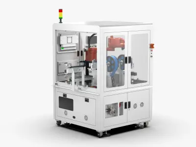 Automatic Double Feeder Labeling Machine 3D model