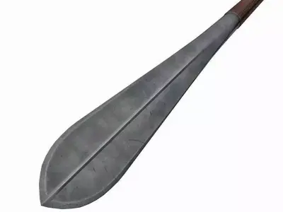 African sword 3D model
