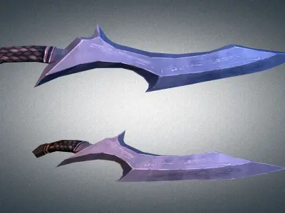 Sword Collection Vol 1 Low-poly 3D model