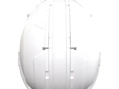 Dead Space Engineer Helmet - Headsculpt for Action Figures 3D print model purchase