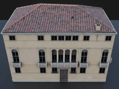 Italian Building 3D model