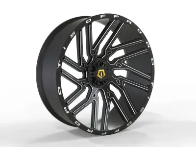 Tis Wheel 554BM 3D model