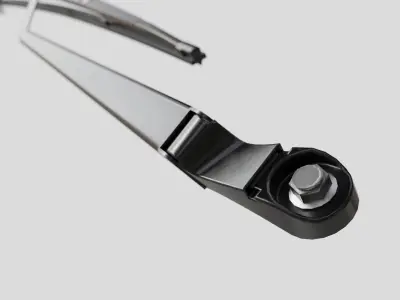 Wiper Blade Low-poly 3D model