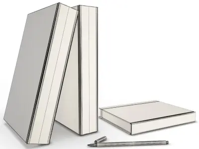 Wooden Decorative Objects 3D model