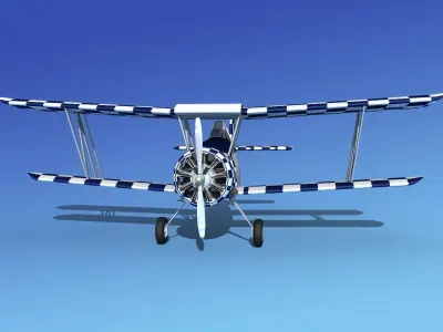 Grumman G-164 AgCat V14 Sport 3D model