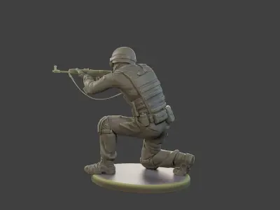 CzechSlovak Police Tactical Unit CPTU1 007 3D print model