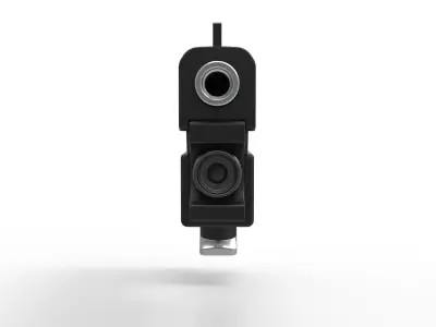 Lawgiver Mk2 from the movie Judge Dredd 1995 3D model