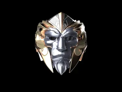 Anduin Wrynn WOW Battle for Azeroth Helmet 3D model