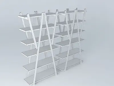 BOOKCASE shelving unit 3D model