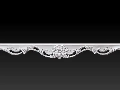 CARVED CABRIOLE Furniture LEG set - 011 Free 3D print model