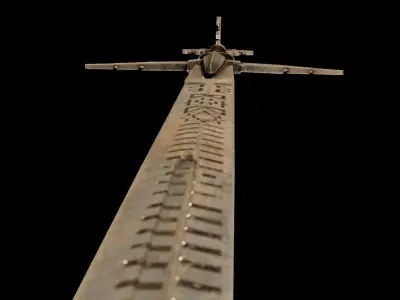 Sword Witcher 3 Low-poly 3D model