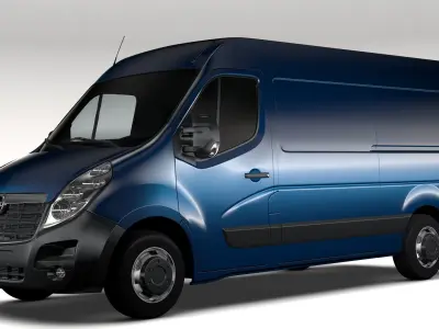 Opel Movano L2H2 Van 2016 3D model