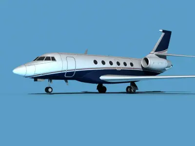 Dassault Falcon 2000 V03 3D model
