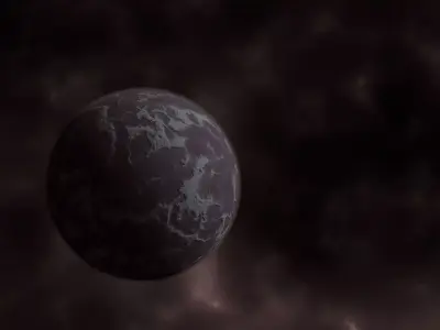 Planet Moathpe Microdisplacement 3D model
