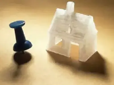 little glass old house Free low-poly 3D model