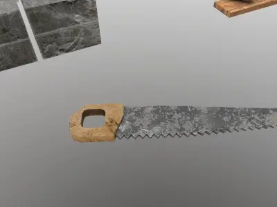 Building Foundation 4  Low-poly 3D model