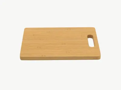 Chopping Board Low-poly 3D model